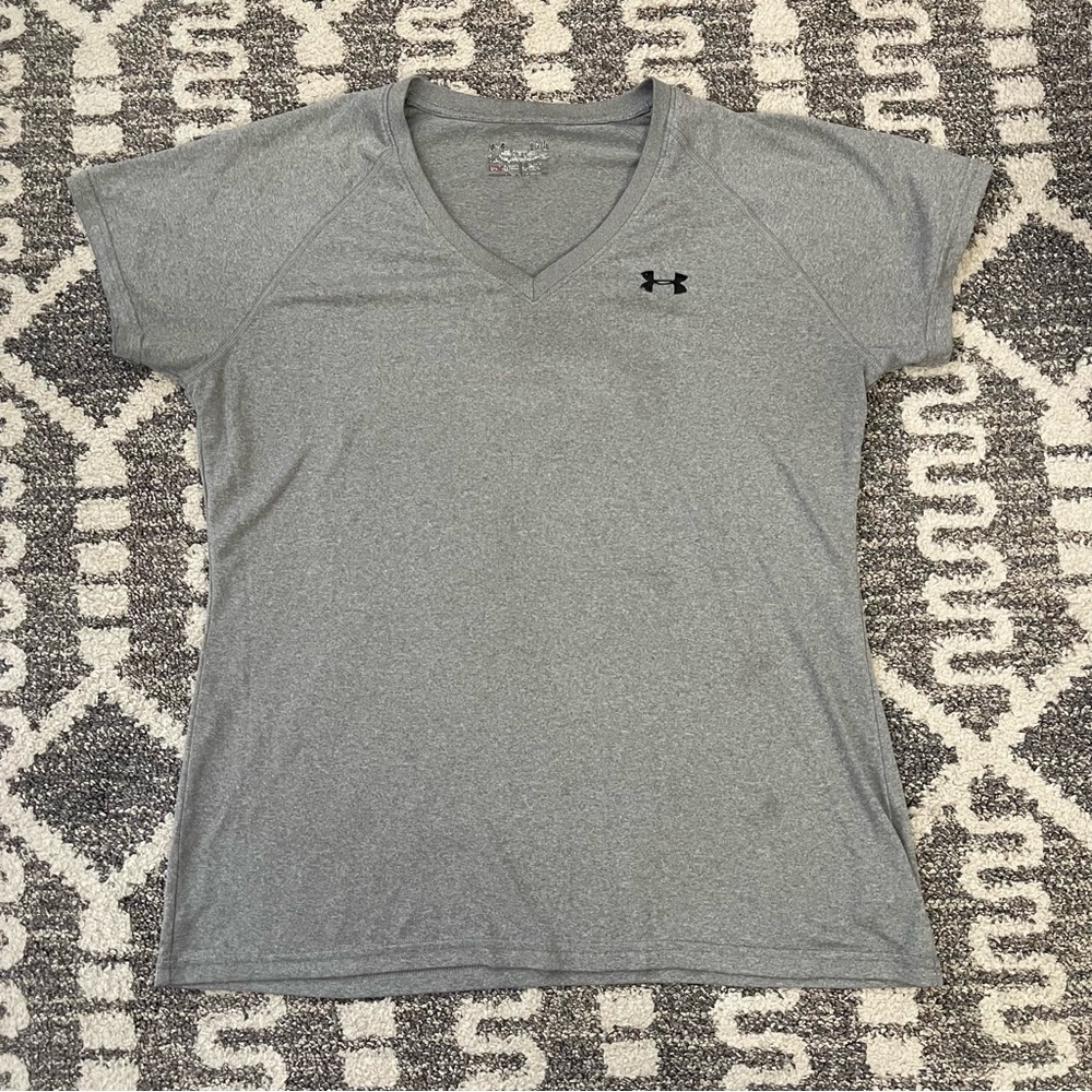 Under Armour Grey Tee Shirt Size Large